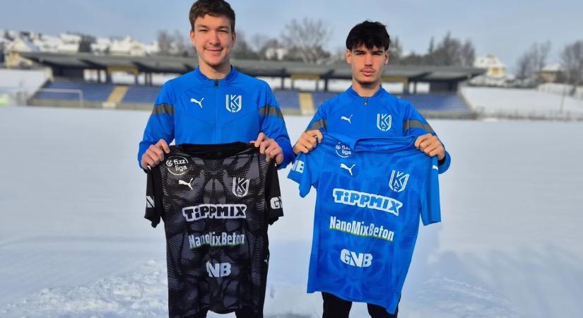 Két utánpótlás-válogatott játékost vett kölcsön a Kazincbarcika