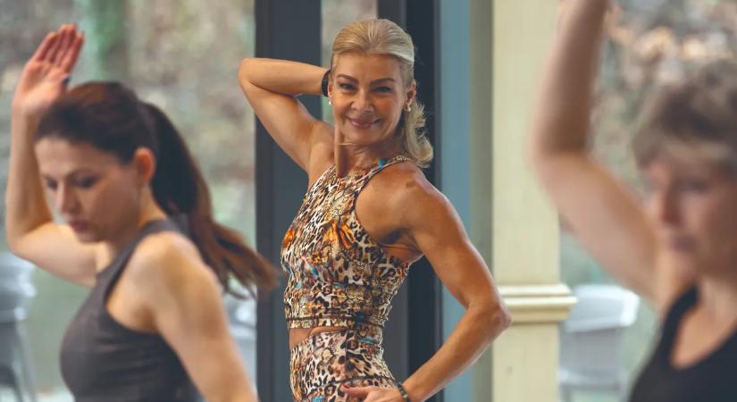 Barta Sylvia kénytelen volt egyedül ledobni a textilt, mezítláb vetette bele magát a hóba