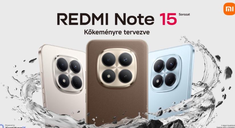 Bemutatkoztak a Xiaomi Redmi Note 15-ös telefonok, íme a magyar árak