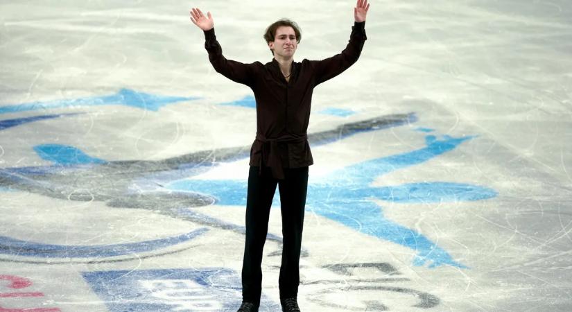 Műkorcsolya Eb: Nika Egadze áll az élen a férfiaknál a rövid program után