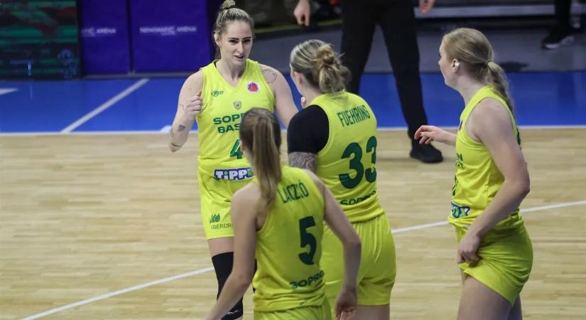Kikapott Görögországban a Sopron Basket a női Európa-kupában