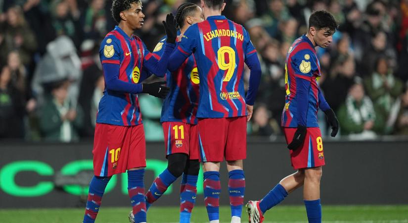 Yamal is betalált, továbbjutott a Király-kupában a Barcelona