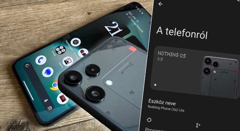 Nothing Phone (3a) Lite teszt: ennyiért ez már szinte ajándék