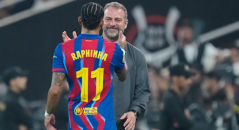 Raphinha arról beszélt, hogy ha Flick nem jött volna a Barcelonához, elhagyta volna a klubot