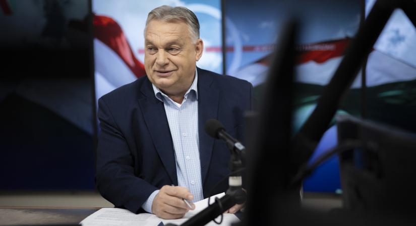 Orbán Viktor élőben beszél