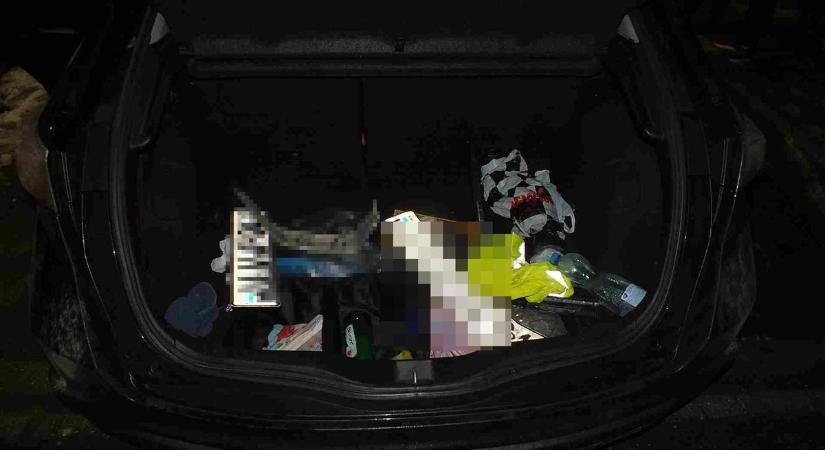 Őrizetben a vasi autótolvajok - Az sem zavarta őket, hogy a járműben egy gyerek ült