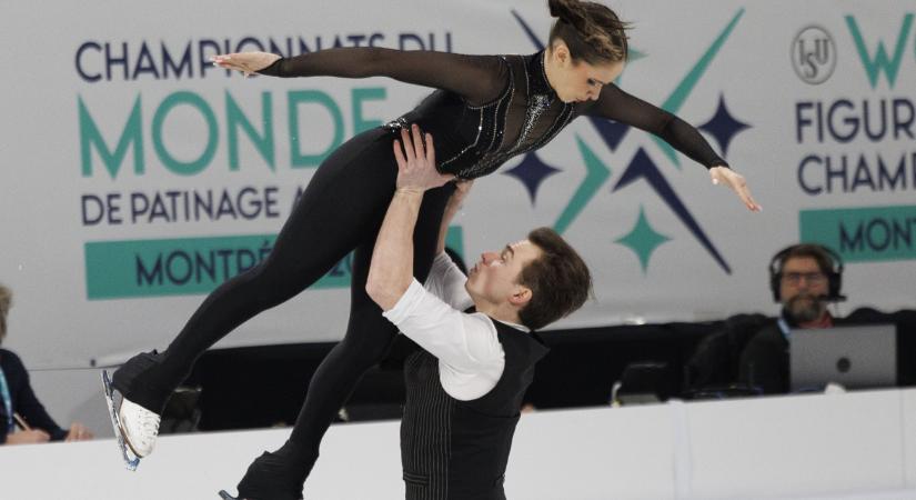 Történelmi magyar bronzérem a műkorcsolya-Eb-n