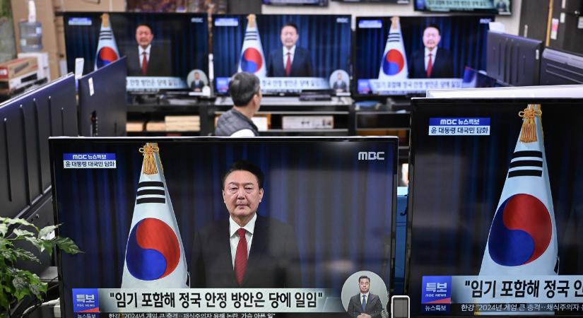 Öt év börtönre ítélték a puccsista dél-koreai elnököt, de ez még csak a kezdet