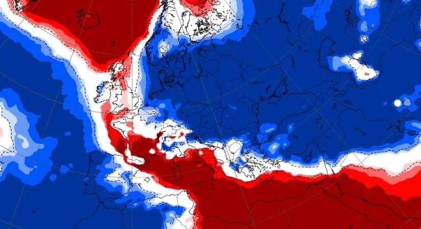 Fűtött óceán, fagyos Európa: ezért marad a hideg még hetekig Magyarországon, késhet a tavasz