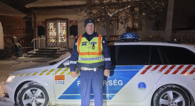 Jókor, jó helyen: életet mentett a mezőtúri rendőr
