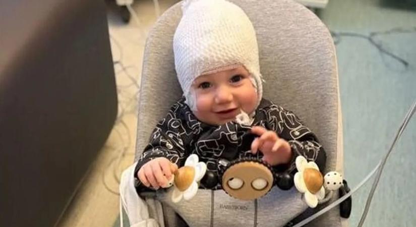 Csecsemőjük szemén látták, hogy valami nincs rendben – lesújtó diagnózist kapott a kisfiú