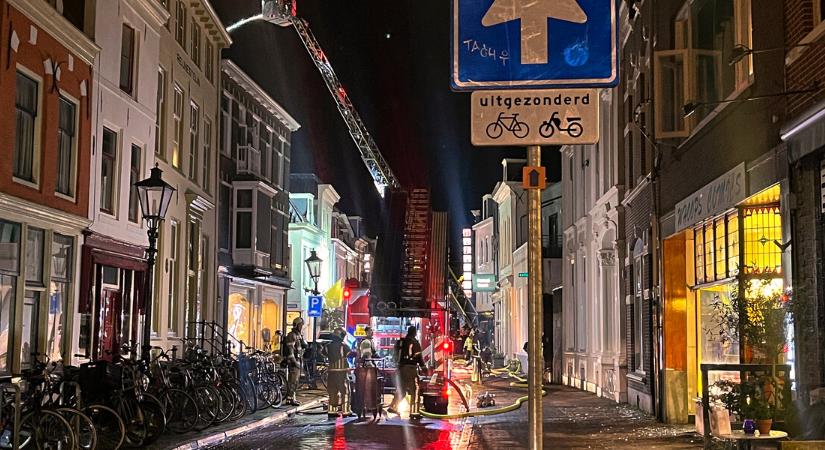 Robbanások történtek és tűz ütött ki a hollandiai Utrecht belvárosában