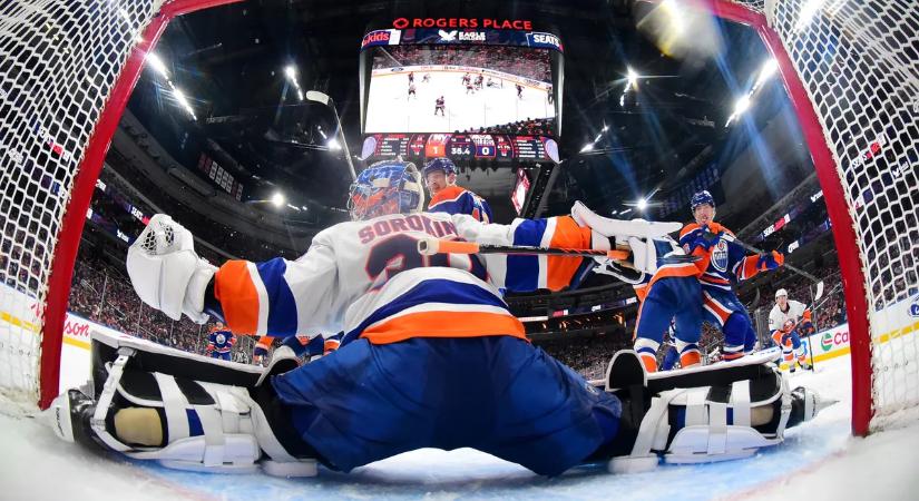 NHL: Szorokin lehúzta a rolót Edmontonban