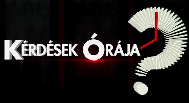 Már nincs sok idő hátra – közeleg a Kérdések órája
