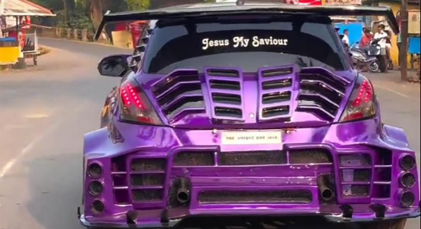 Videóra vették: létezik a Suzuki Swift szörnyeteg