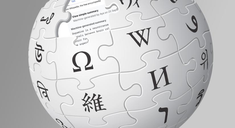 Megállapodott a Wikipédia az AI-fejlesztőkkel