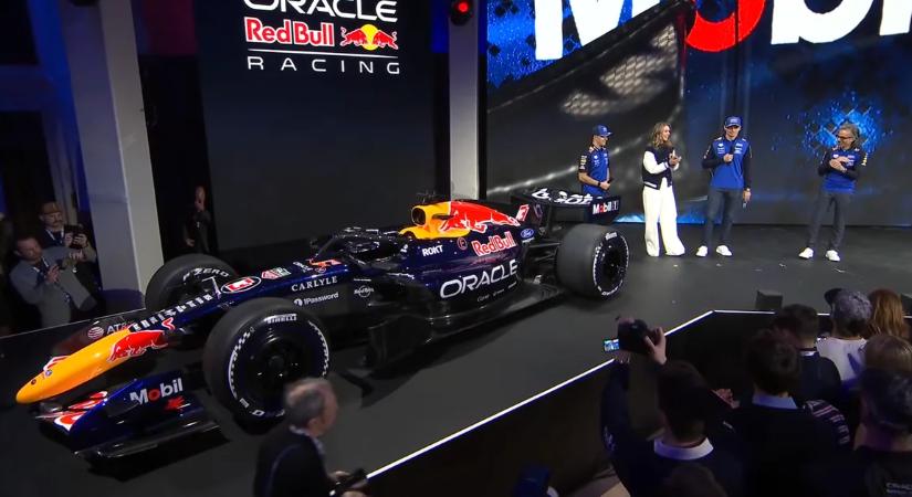 Visszatért a legendás dizájn: Íme a Red Bull 2026-os autója (VIDEÓ)
