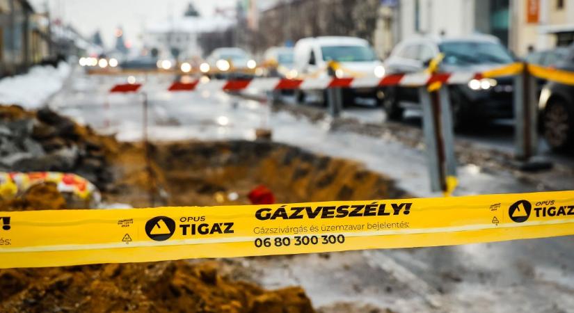 Ezt elintézte a tél: kiderült, meddig lesz még dugó Eger egyik legforgalmasabb pontján