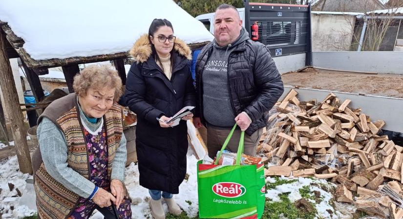A lehető legjobbkor érkezett a segítség a zalai faluba