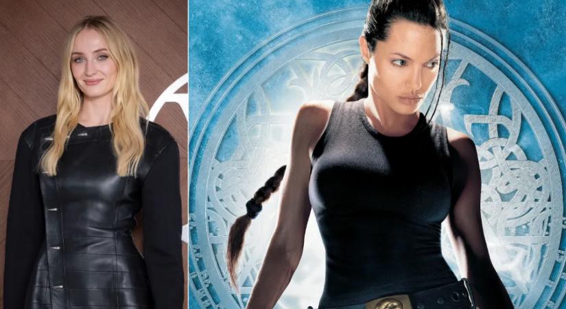 Tényleg miatta cserélték le Angelina Joliet? Így fest Sophie Turner Lara Croftként — Fotó