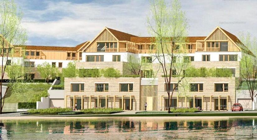 41 lakásos társasház épül a veresegyházi tó partján, a helyiek aggodalmai közepette