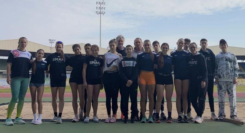 Külföldi edzőtáborokban készültek a SMAFC sportolói