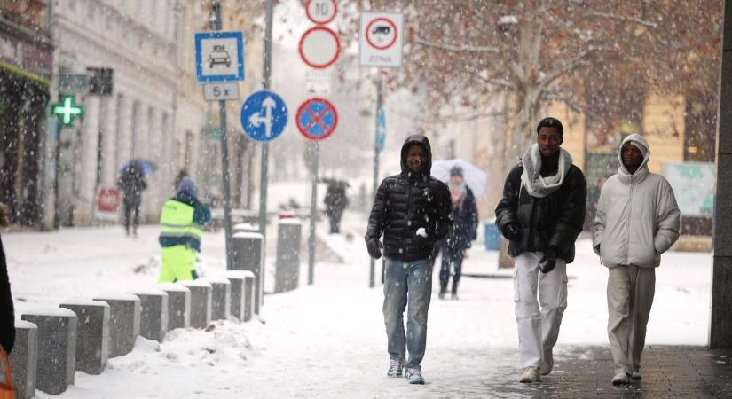 Dermesztő hideg tart felénk: újra rázendít a tél, havazás is jöhet