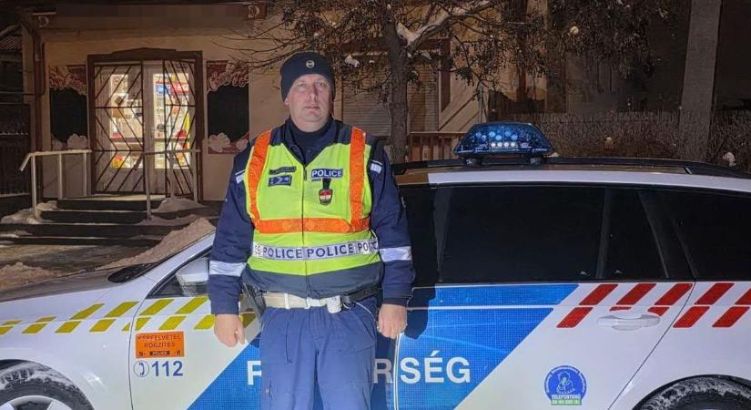 Nem lélegzett, nem mozdult – élet-halál harcot vívott a mezőtúri rendőr