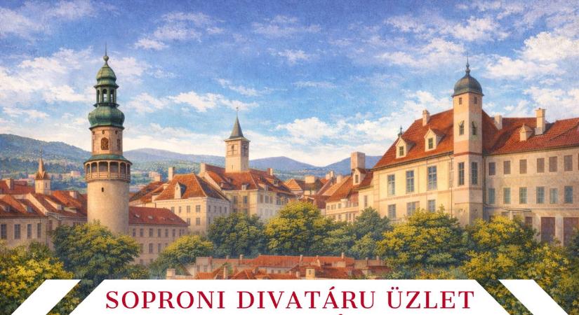 Üzleti lehetőség Sopronban! Nagy vendégkörrel rendelkező divatáruüzlet kiadó