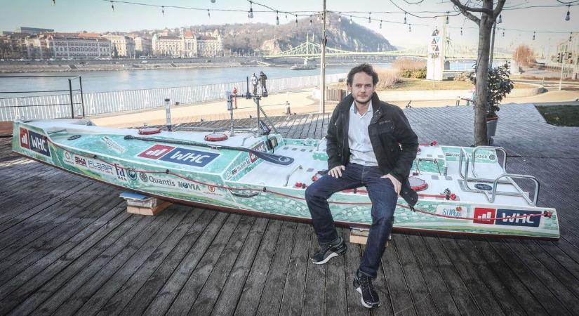 Átszelte az óceánt, most Komlóra érkezik a kétszeres Guinness-rekorder