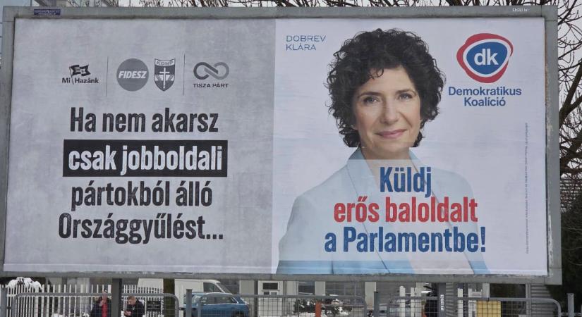 Országos plakátkampányt indít a DK: „Küldj erős baloldalt a Parlamentbe”