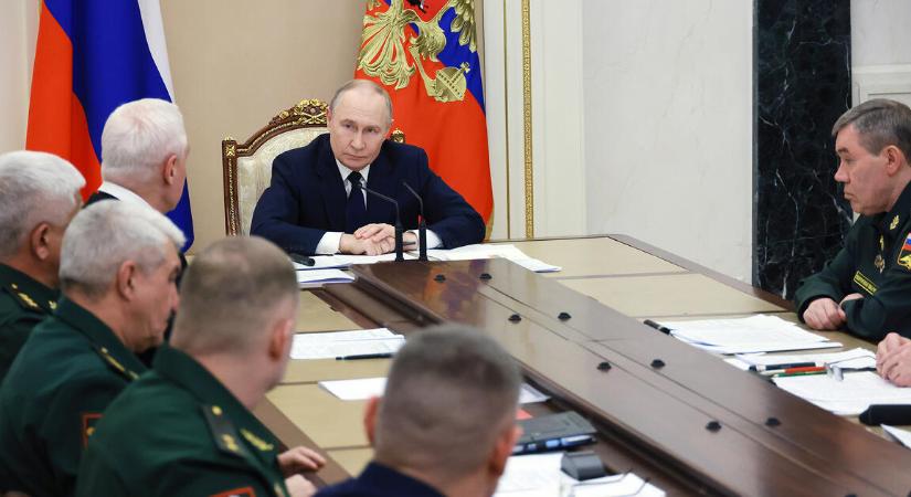 Szisztematikusan hazudik az orosz vezetés az ukrán frontról amerikai elemzők szerint