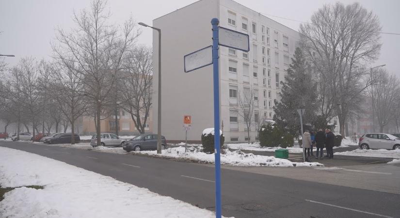 Megújul a járdaszakasz