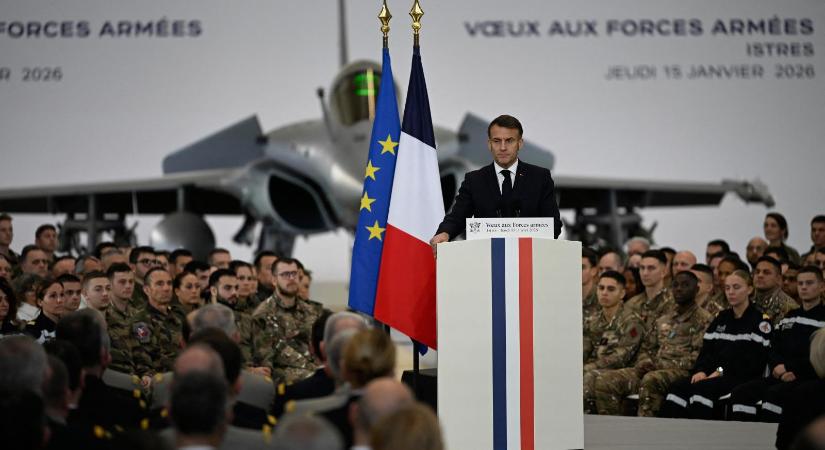 Emmanuel Macron: Franciaország kétharmadrészt átvette Ukrajna hírszerzési támogatását az Egyesült Államoktól