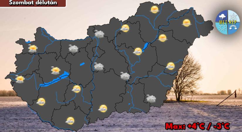 Északkeleten derültebb, máshol felhősebb idő várható