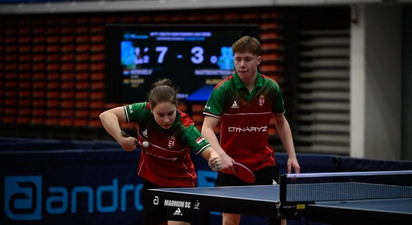 Asztalitenisz: szombathelyi érmek Ausztriából