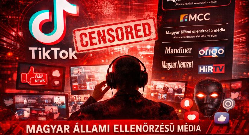 A kínai TikTok megbélyegezte a magyar kormánypárti médiát