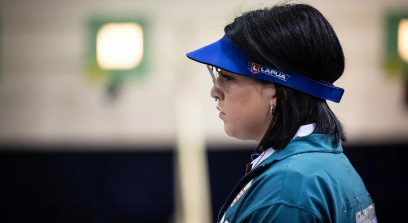 A sportlövő Fábián Sára Ráhel ezüstérmes a szlovéniai Ruséban