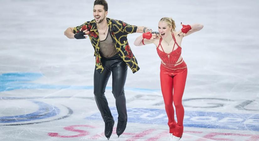 Műkorcsolya Eb: a 14. helyen jutott a kűrbe az Ignateva, Szemko jégtánc kettős