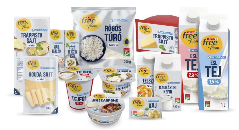 Megújult csomagolással érkeznek a SPAR „mentes” termékei