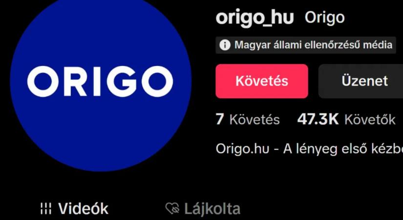 A TikTok állami ellenőrzésű médiává nyilvánította az Origót, a Mandinert és egy sor kormánypárti lapot