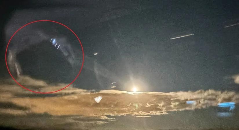 „Egy hatalmas, fekete valami, oldalán fénnyel” – leleplezte a lopakodó ufót Éva: hátborzongató, ahogy kinéz