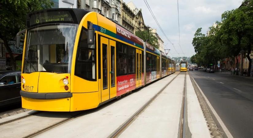 Villamos gázolt Budapesten, a Móricz Zsigmond körtéren