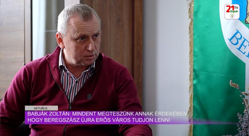 Aktuális - Mindent megteszünk annak érdekében, hogy Beregszász újra erős város tudjon lenni (videó)