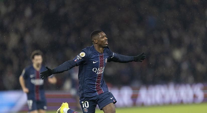 Ligue 1: Dembélé gyönyörű találataival győzte le a Lille-t a PSG – videóval