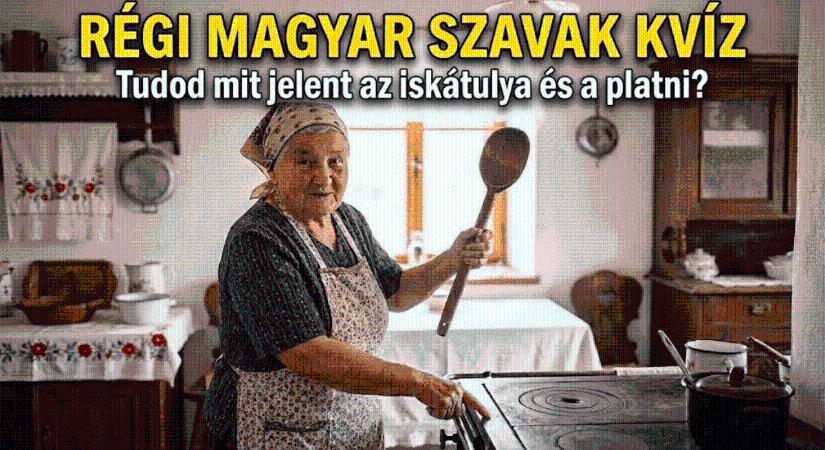 Retró kvíz: Platni, sparhelt, iskátulya – Érted még a nagyszüleid beszédét?