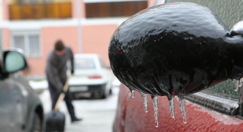 Hó után ónos eső: durva jégpáncél vonta be Zalát 12 évvel ezelőtt (galéria)