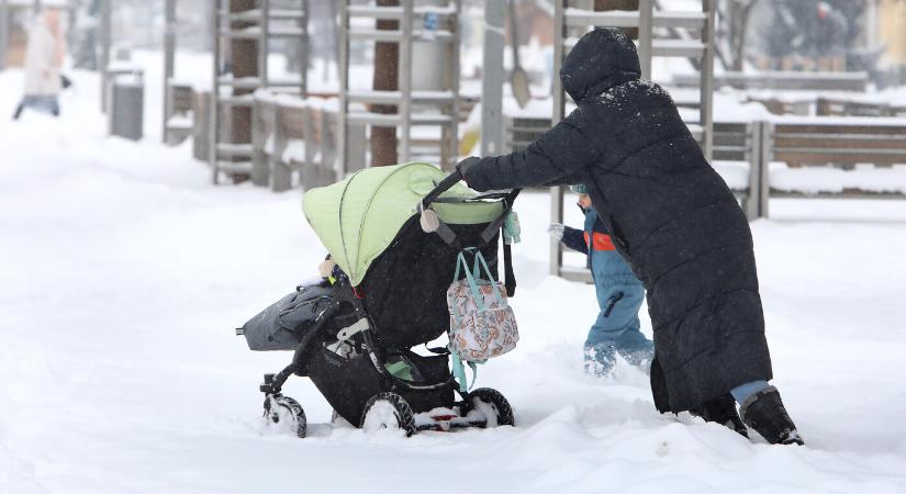 Szombaton is fagypont közelében marad a hőmérséklet