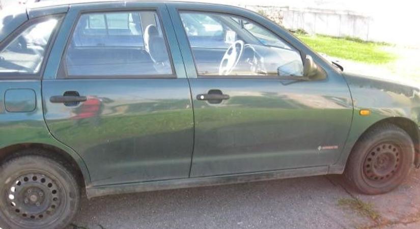 Fillérekből megveheted ezt a zöld Seatot az árverésen