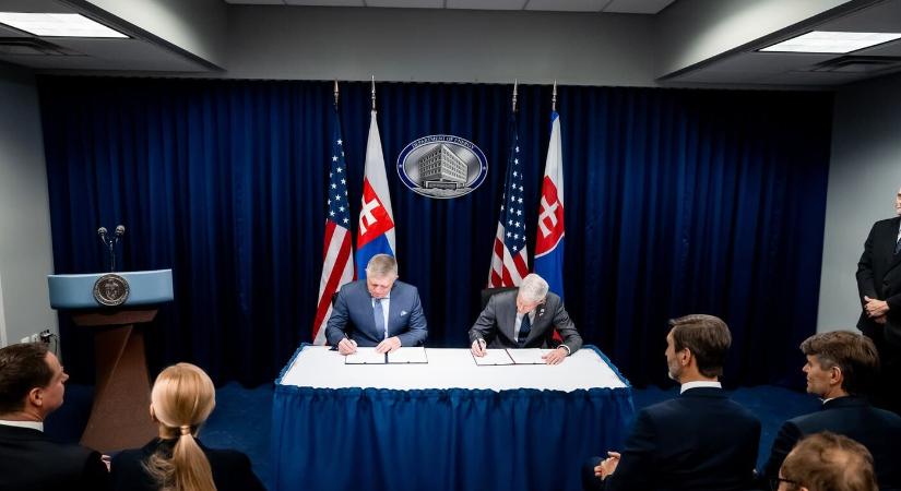 Új atomerőművi blokk építéséről szóló megállapodást írt alá Fico Washingtonban